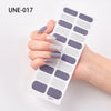 Nagelsticker im französischen und amerikanischen Stil, grenzüberschreitend, wasserdicht und zerreißbar, 3D-Weihnachts-Nagellackfolie, Nagelsticker, komplette Sticker, 22 Spitzen