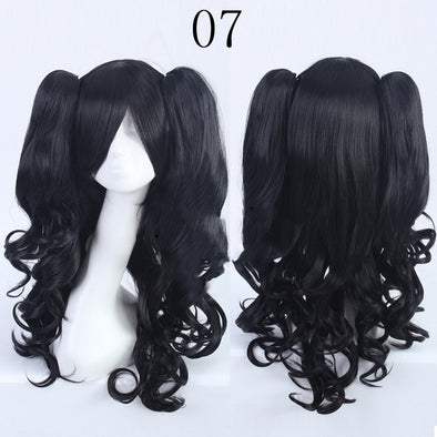 Double tiger clip style lolita wig